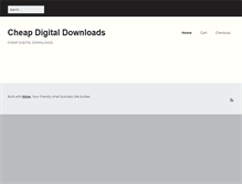 Tablet Screenshot of cheapdigitaldownloads.com